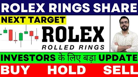 Rolex rings share price